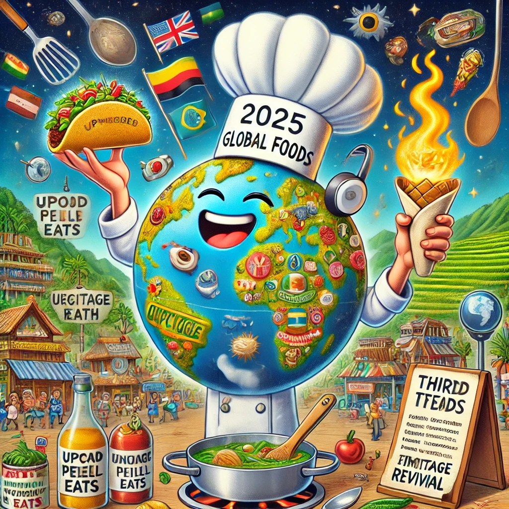 Global Cuisine Watch 2025: The Bold, the Local, and the Unexpected Define This Year’s Food&nbsp;Trends